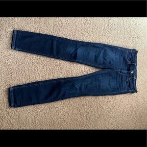 American eagle skinny dark denim